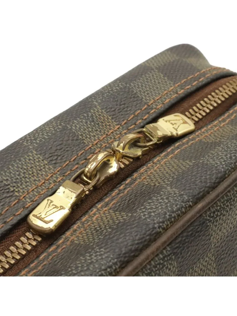Louis Vuitton Damier Olaf PM Shoulder Bag Pochette